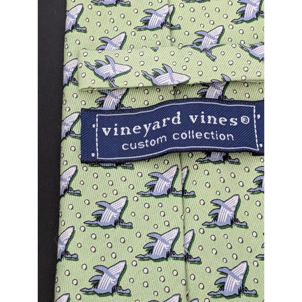 VINEYARD VINES LIGHT GREEN/‎ WHALE MOTIF 60
